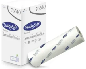 Papel Para Camilla Ofyhostel Bulkysoft Liso 2 Capas Rollo 0,60 cm X 100 Mt