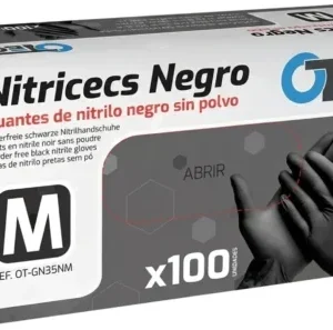 MaxNitricecs Negro - Guantes de Nitrilo super reforzado