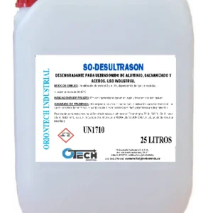 Desengrasante Concentrado para limpieza por ultrasonidos 25 L.