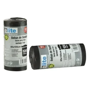 SACO NEGRO 85*105 120L ELITE PROFESIONAL 10U 40R