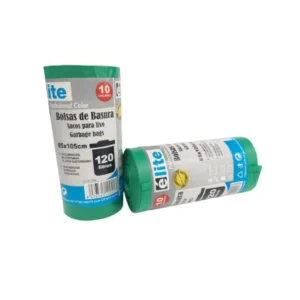 SACO 85*105 COLORES 120L ELITE PROFESIONAL 10U 48R - VERDE