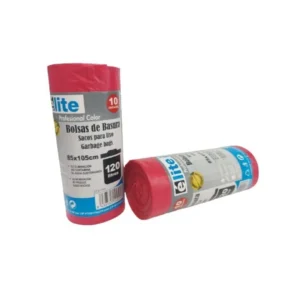 SACO 85*105 COLORES 120L ELITE PROFESIONAL 10U 48R - ROJO