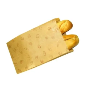 BOLSA PAPEL KRAFT 17+7 X 50cm LA SIEGA 13K 1000u